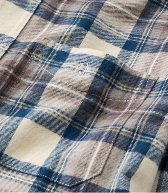 Men''s Scotch Plaid Flannel Shirt, Slightly Fitted - Image 8