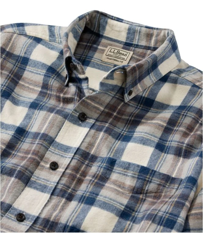 Alternative view of Men''s Scotch Plaid Flannel Shirt, Traditional Fit