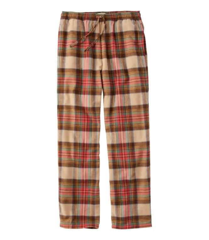 Men''s Scotch Plaid Flannel Sleep Pants - Image 3