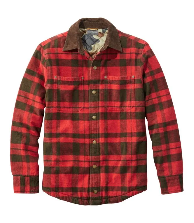 Men''s Signature 1933 Chamois Cloth Shirt, Lined, Pattern - Image 5