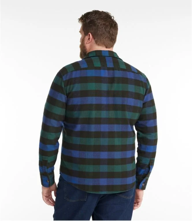 Men''s Signature 1933 Chamois Cloth Shirt, Slim Fit, Pattern