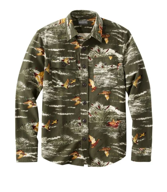 Men''s Signature 1933 Chamois Cloth Shirt, Slim Fit, Pattern - Image 10