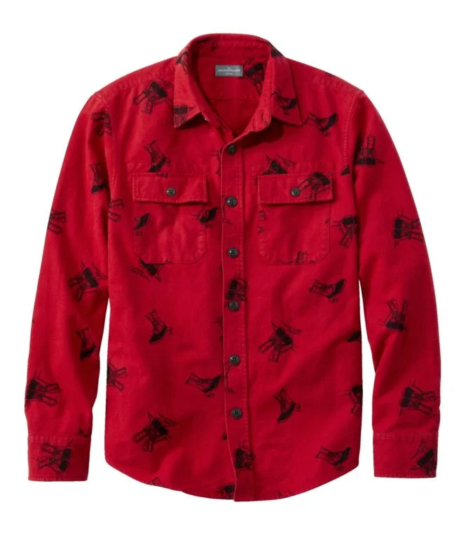 Men''s Signature 1933 Chamois Cloth Shirt, Slim Fit, Pattern - Image 25