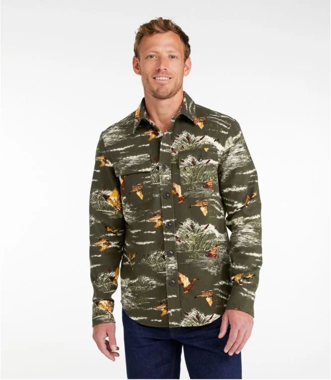 Men''s Signature 1933 Chamois Cloth Shirt, Slim Fit, Pattern - Image 3