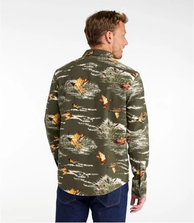 Men''s Signature 1933 Chamois Cloth Shirt, Slim Fit, Pattern - Image 4