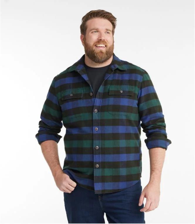 Men''s Signature 1933 Chamois Cloth Shirt, Slim Fit, Pattern - Image 5