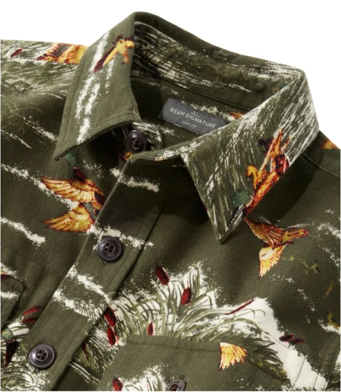 Men''s Signature 1933 Chamois Cloth Shirt, Slim Fit, Pattern - Image 7