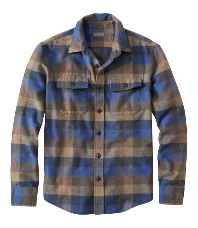 Men''s Signature 1933 Chamois Cloth Shirt, Slim Fit, Pattern - Image 8