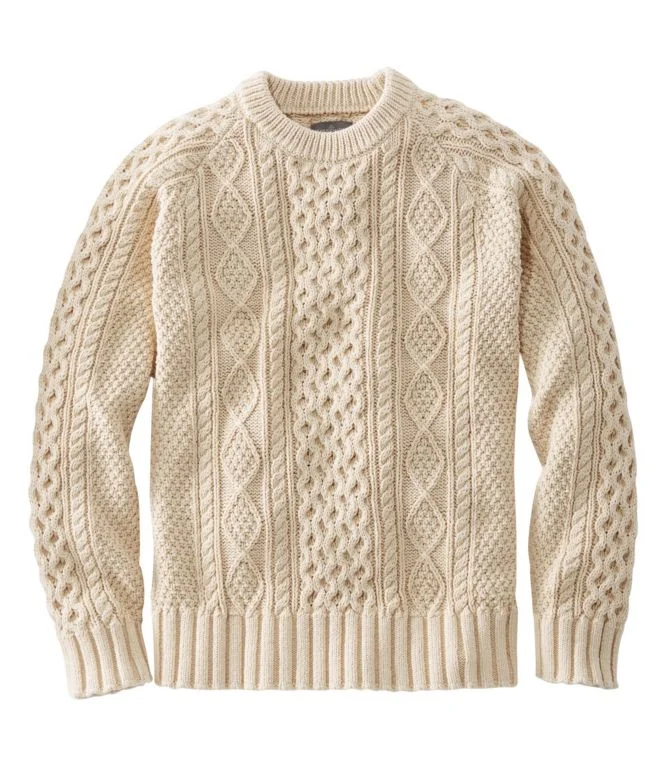 Men''s Signature Cotton Fisherman Sweater