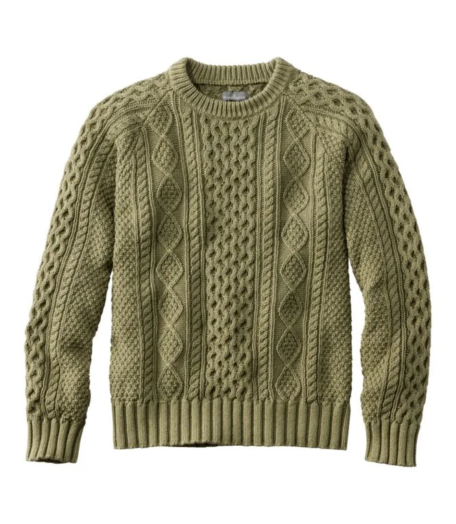 Men''s Signature Cotton Fisherman Sweater - Image 10