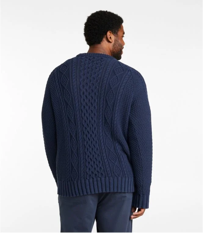 Men''s Signature Cotton Fisherman Sweater - Image 6