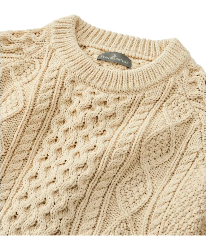 Men''s Signature Cotton Fisherman Sweater - Image 7