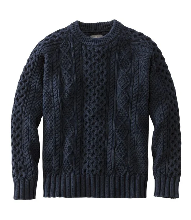 Men''s Signature Cotton Fisherman Sweater - Image 9