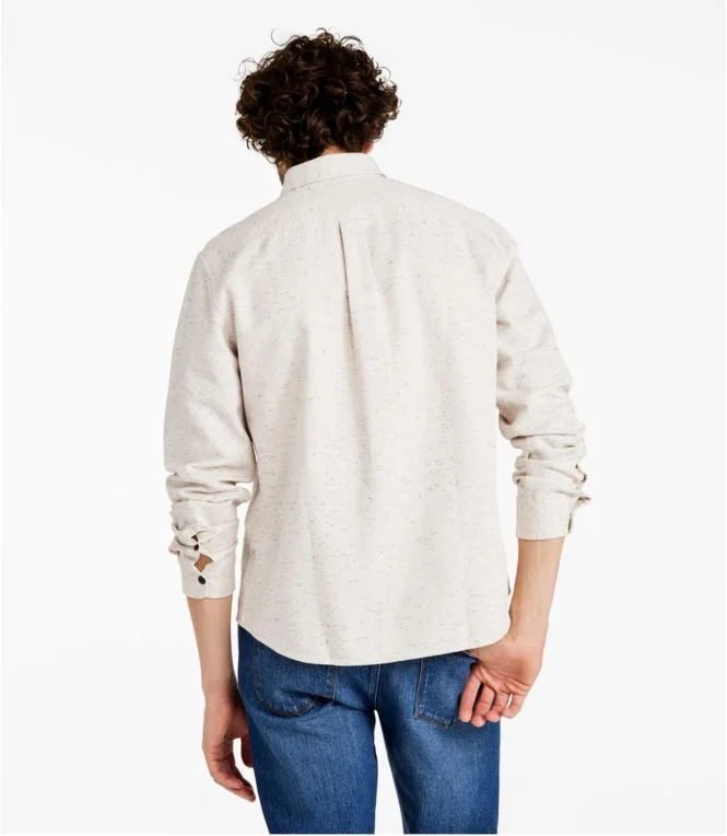 Men''s Signature Donegal Woven Shirt, Long-Sleeve