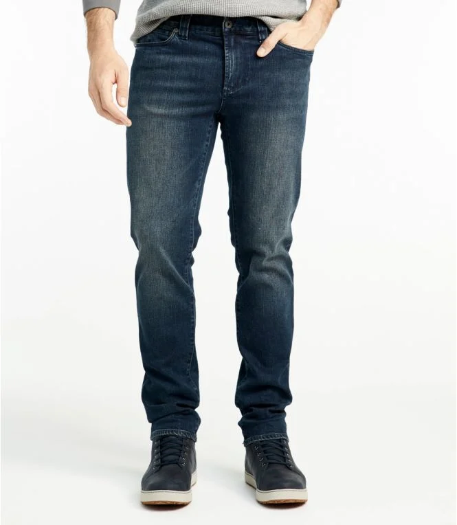 Men''s Signature Five-Pocket Jeans with Stretch, Slim Straight - Image 3