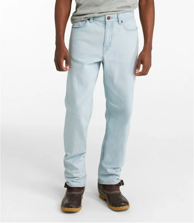 Men''s Signature Heritage Denim, Relaxed Fit, Straight Leg