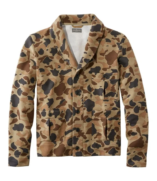 Men''s Signature Heritage Sweatshirt, Cardigan, Print