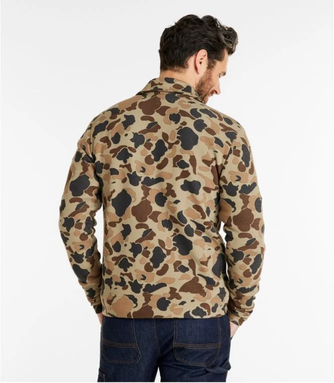 Men''s Signature Heritage Sweatshirt, Cardigan, Print - Image 4