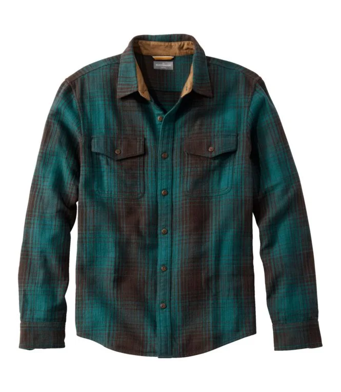 Men''s Signature Heritage Textured Flannel Shirt - Image 11