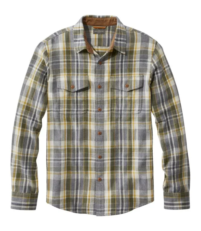 Men''s Signature Heritage Textured Flannel Shirt - Image 12