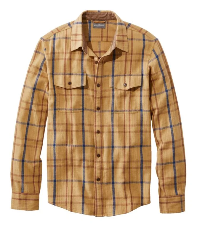 Alternative view of Men''s Signature Heritage Textured Flannel Shirt