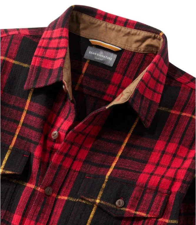 Men''s Signature Heritage Textured Flannel Shirt - Image 7