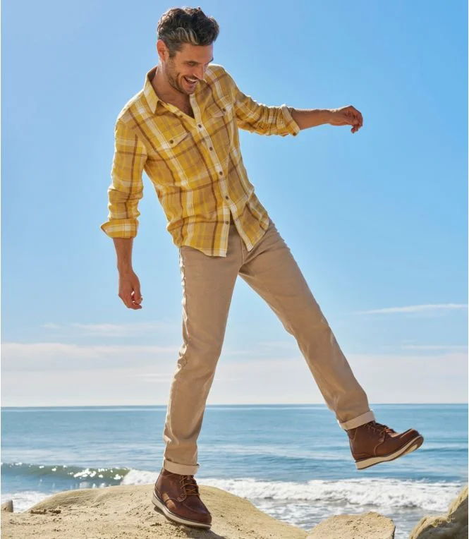 Men''s Signature Heritage Textured Flannel Shirt - Image 8