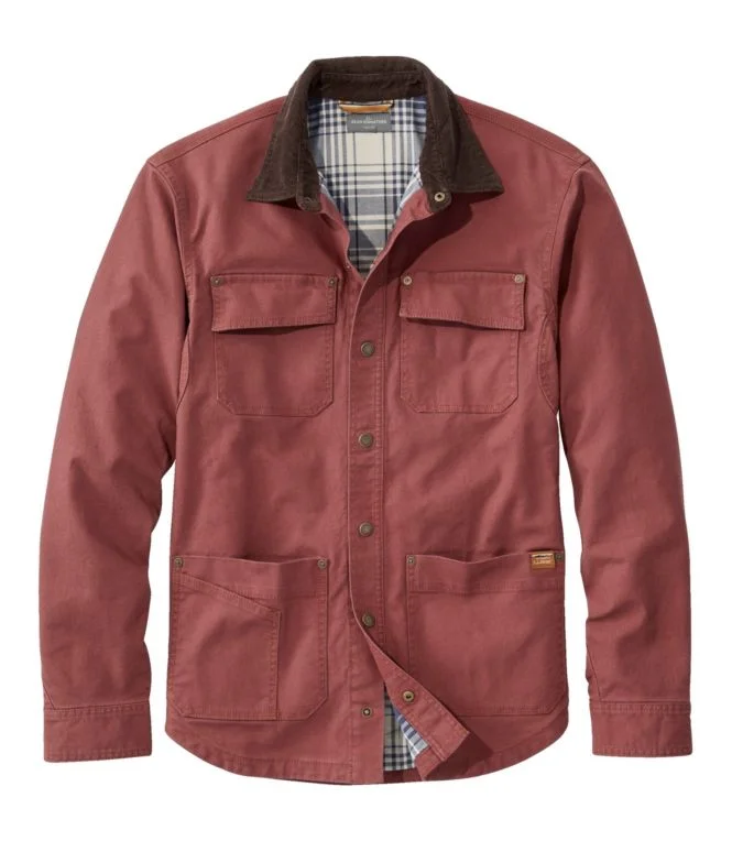 Men''s Signature Lined Canvas Shirt Jac - Image 10