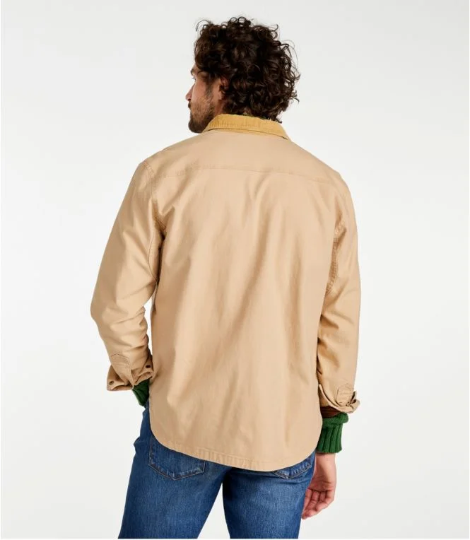 Men''s Signature Lined Canvas Shirt Jac - Image 4
