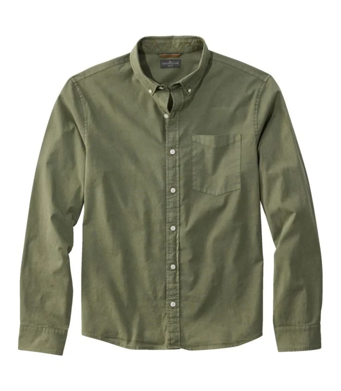 Men''s Signature Stretch Poplin Shirt, Long-Sleeve, Slim Fit - Image 10