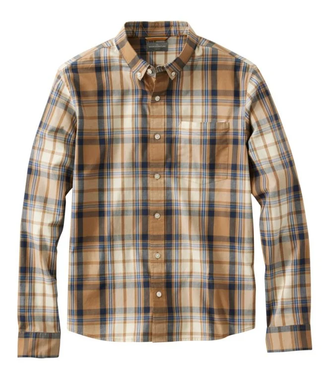 Men''s Signature Stretch Poplin Shirt, Long-Sleeve, Slim Fit - Image 11