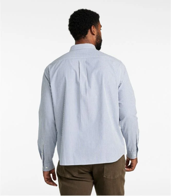 Men''s Signature Stretch Poplin Shirt, Long-Sleeve, Slim Fit - Image 6