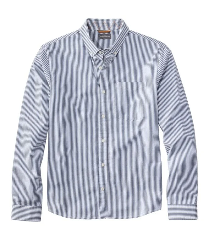 Men''s Signature Stretch Poplin Shirt, Long-Sleeve, Slim Fit - Image 7