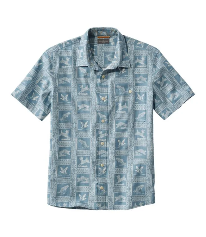 Men''s Signature Vacationland Shirt, Short-Sleeve, Slim Fit