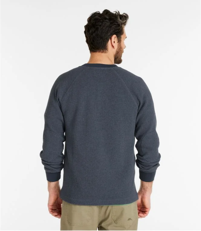 Men''s Signature Waffle Henley - Image 4