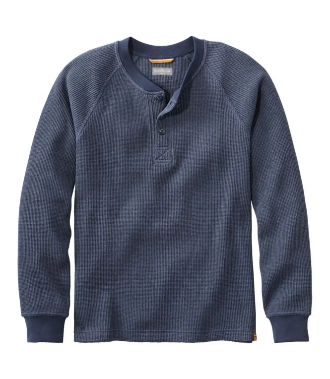 Men''s Signature Waffle Henley - Image 7
