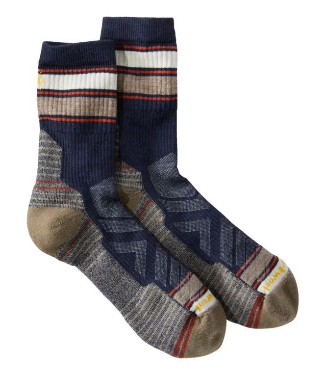 Alternative view of Men''s Smartwool Hike Light Cushion Mid Crew Stripe Sock