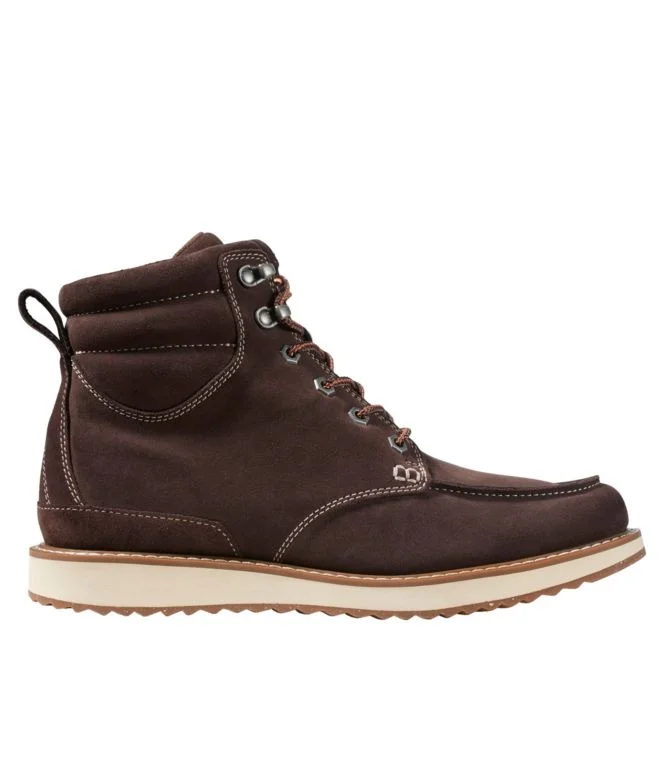 Men''s Stonington Boots, Suede Moc-Toe