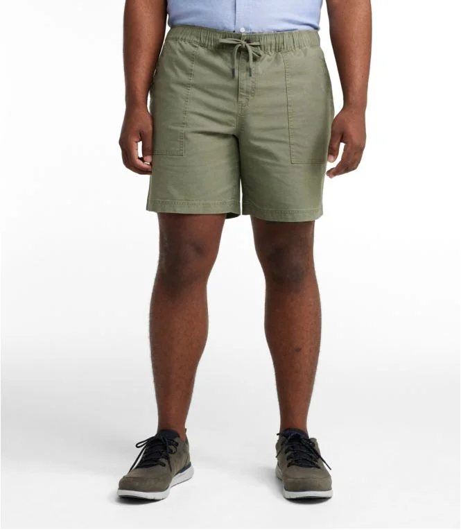 Men''s Sunwashed Cotton Shorts, 8""
