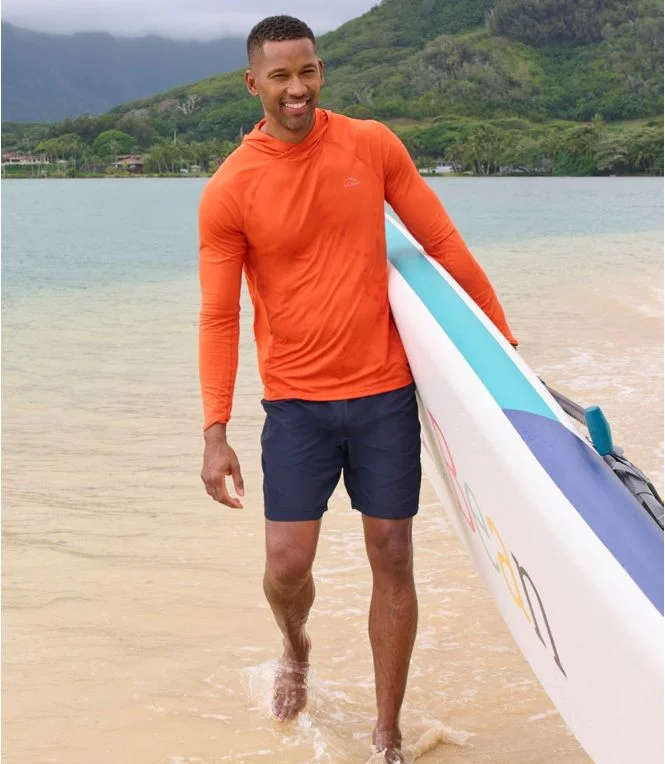 Men''s Swift River Cooling Hooded Rash Guard - Image 8