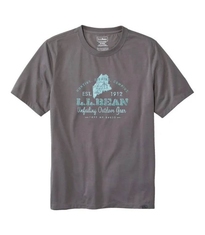 Alternative view of Men''s Technical Fishing Graphic Tees, Short-Sleeve