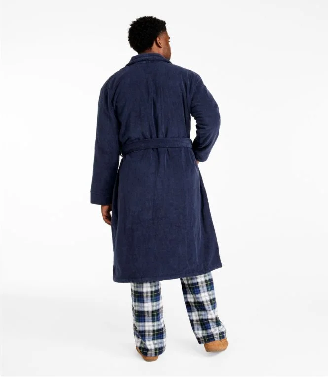 Men''s Terry Cloth Organic Cotton Robe