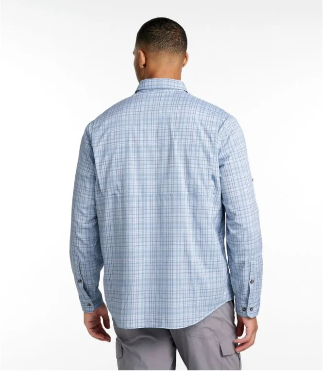 Men''s Tropicwear Shirt, Plaid Long-Sleeve - Image 4