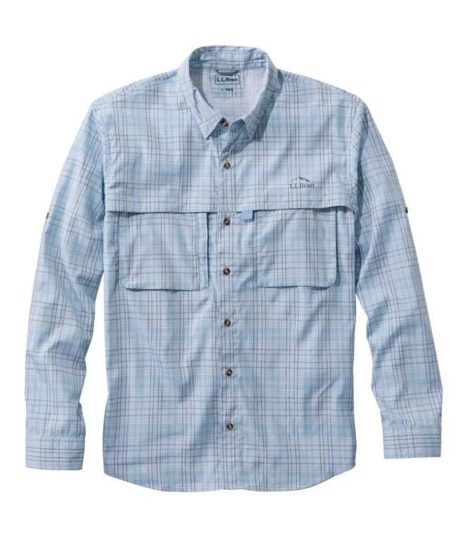 Men''s Tropicwear Shirt, Plaid Long-Sleeve - Image 8