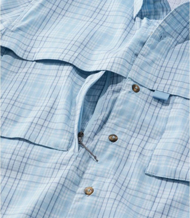 Men''s Tropicwear Shirt, Plaid Short-Sleeve - Image 7