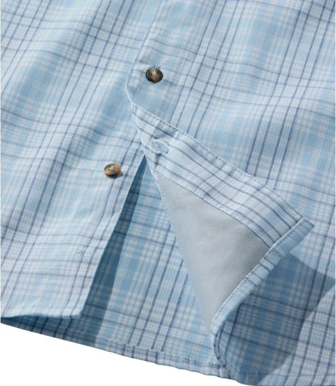 Men''s Tropicwear Shirt, Plaid Short-Sleeve - Image 8