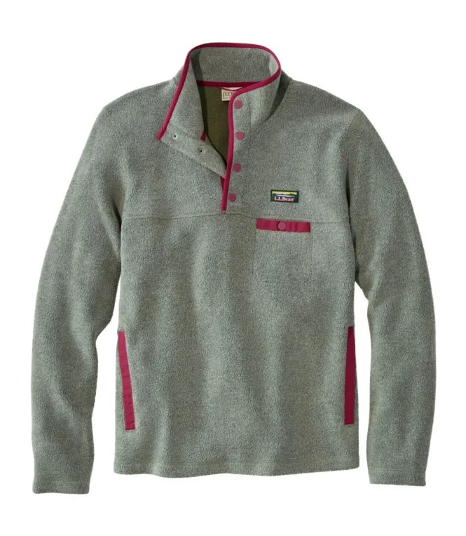 Alternative view of Men''s Tumbled Sherpa, Pullover