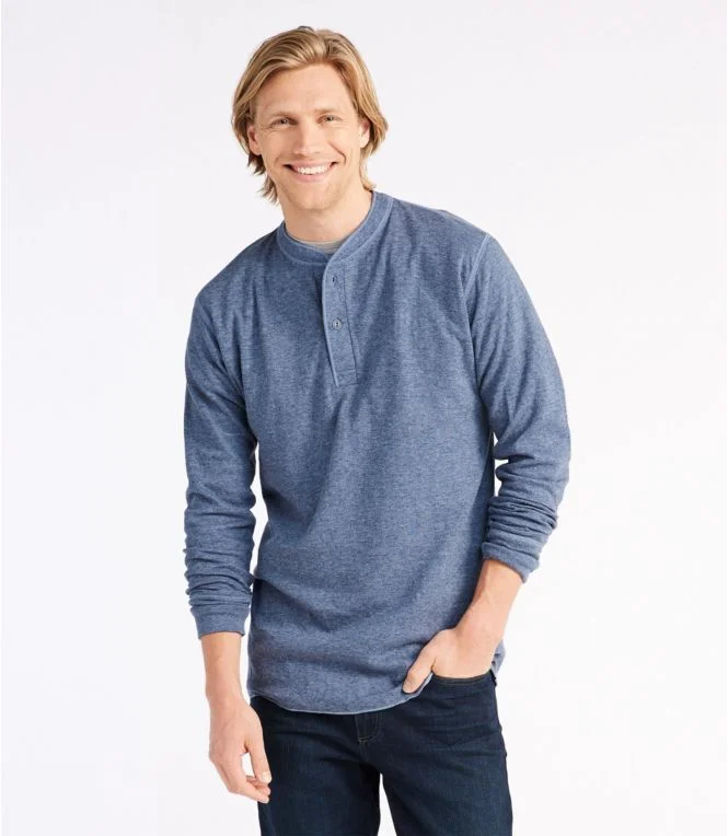 Men''s Two-Layer River Driver''s Shirt®, Traditional Fit Henley - Image 3
