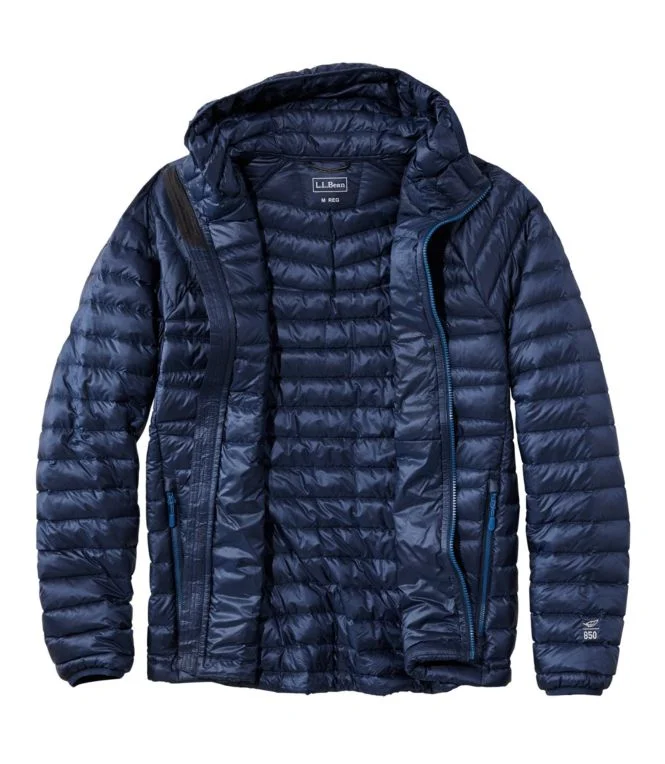 Men''s Ultralight 850 Down Sweater Hooded Jacket - Image 9