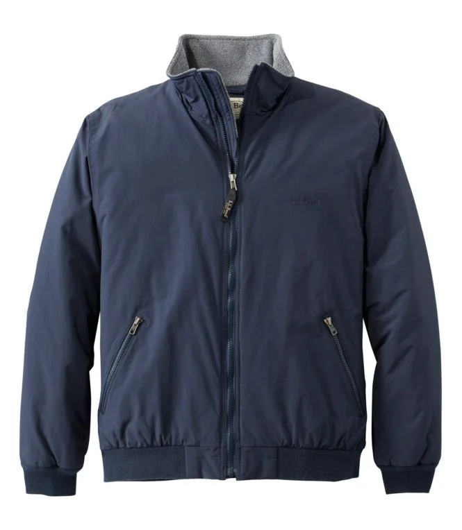 Alternative view of Men''s Warm-Up Jacket, Fleece Lined